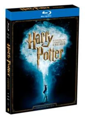Blu-Ray Harry Potter - A Coleção Completa - 8 Discos - R$80