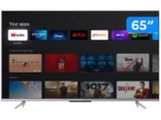 Smart TV 65” 4K UHD LED TCL 65P725 VA Wi-Fi