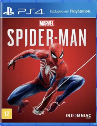 Jogo Marvel Spider-Man PS4 | R$77