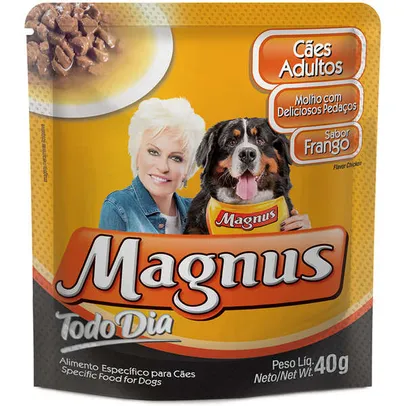 Ração Úmida Magnus Todo Dia 40 g Frango para Cães Adultos