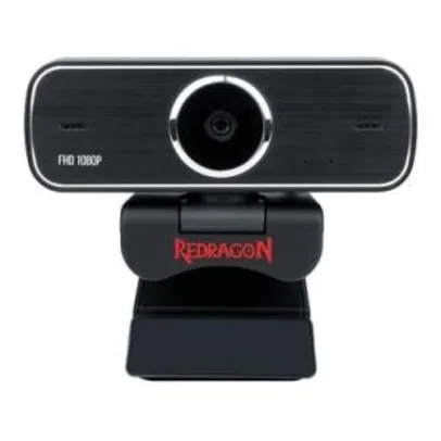 Webcam Redragon Streaming Hitman, Full HD 1080p - GW800 | R$300