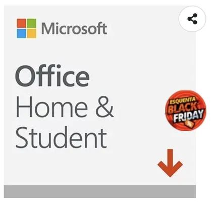 Office 2019 Home and Student (Word, Excel e PowerPoint) 1 Licença Perm