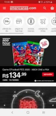 APP - Game EFootball Pro Evolution Soccer 2020 - PS4 e XBOX ONE