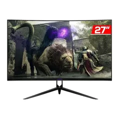 MONITOR GAMER MANCER VALAK VX3H, 27 POL, VA, CURVO, 2K, 1MS, 240HZ, FREESYNC, HDMI/DP, MCR-VLKVX3H-BL01