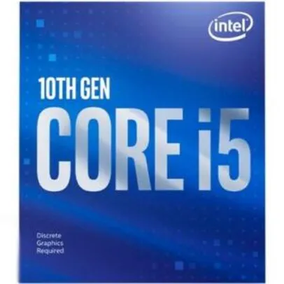 Processador Intel Core i5 10400F, 2.9GHz R$ 1239