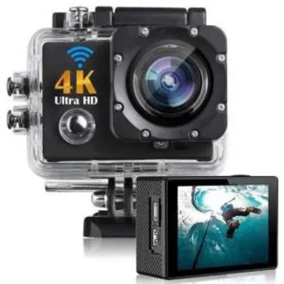 Camera Action Sport Cam 4k Touch screen com wifi 1080p - Importado - Sportcam - R$127