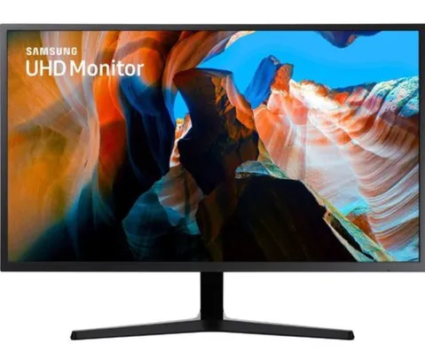 Monitor Profissional Samsung 32" LED 4K UHD 100% sRGB HDMI/DisplayPort FreeSync - LU32J590UQLXZD