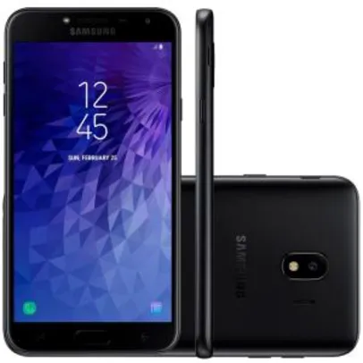 Smartphone Samsung Galaxy J4, Preto, J400M, Tela de 5.5", 16GB, 8MP por R$ 540