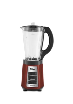 Liquidificador Philco PLQ2000V Smart 1,75L Tecnologia Smart Control Vermelho 600W - 220v