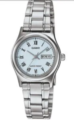 Relógio Feminino Analógico Casio LTP-V006D-2BUDF - Prata | R$137