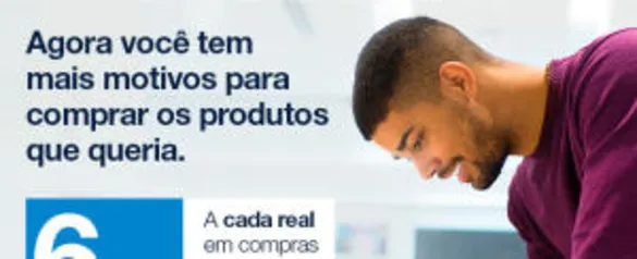 Ganhe 6 PONTOS TUDO AZUL por real gasto na MAGALU