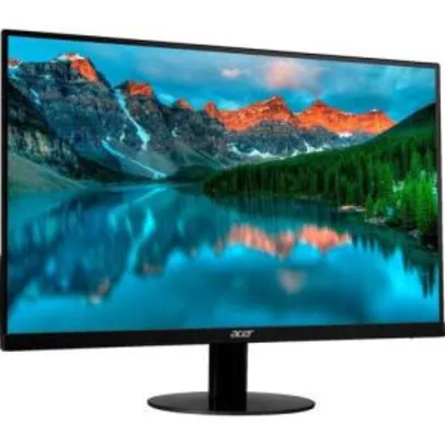 [R$674 com AME] Monitor Gamer 23'' 1 ms 75Hz Ultra Fino SA0 Series SA230 - Acer | R$710