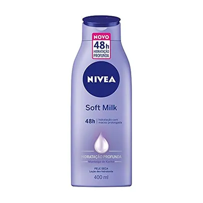 Nivea Hidratante Desodorante Soft Milk, 400ml