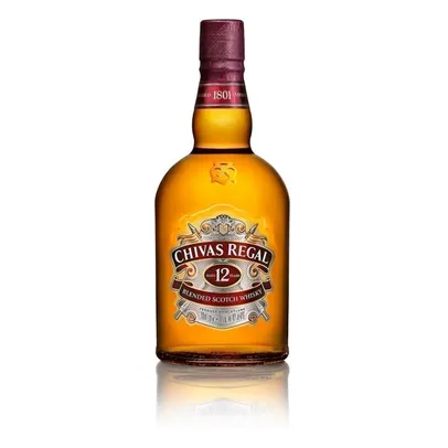Chivas Regal Whisky 12 anos Escocês 1L R$105