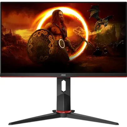 Monitor Gamer AOC Hero 24 165Hz 1ms Ajuste de Altura 24G2S/BK