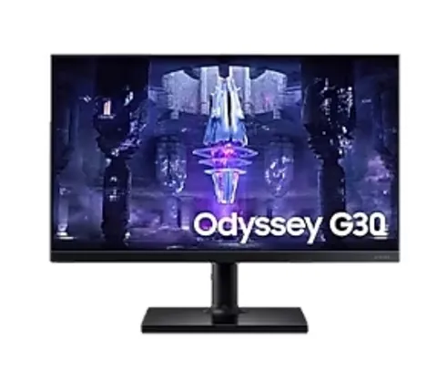 Monitor Gamer Samsung Odyssey G30 24" Preto