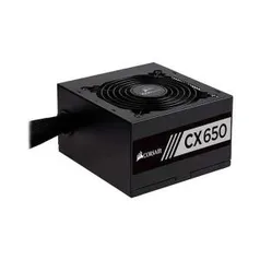 Fonte Corsair CX Series CX650 80 Plus Bronze 650W PFC Ativo, CP-9020122-WW | R$349