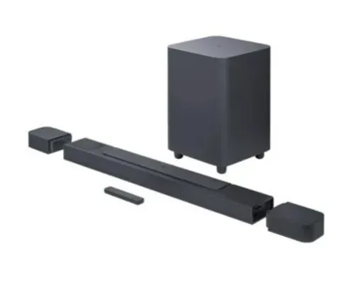 Soundbar JBL Bar 800, Bluetooth, 360W RMS, Subwoofer Sem Fio, 5.1.2 Canais -  JBLBAR800PROBLKBR