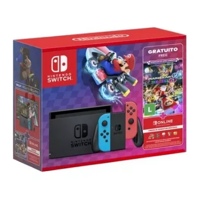 [CC SANTANDER] Console Nintendo Switch Joy-con + Mario Kart 8 Deluxe