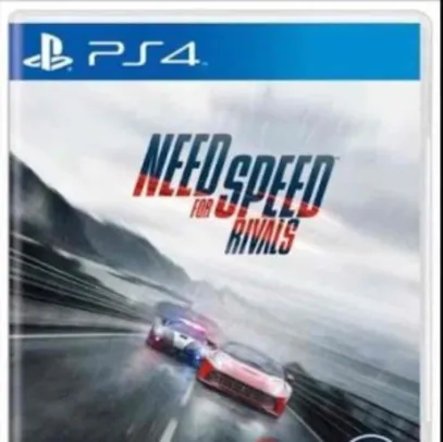 Need For Speed Rivals - PS4 - R$10