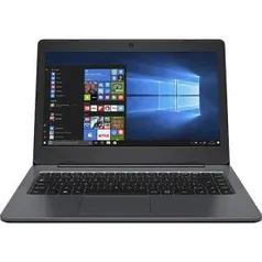 Notebook Positivo Stilo One XC3550 Intel Atom 2GB 32GB Tela LCD 14" Windows 10 - Cinza Escuro Por R$ 629,99