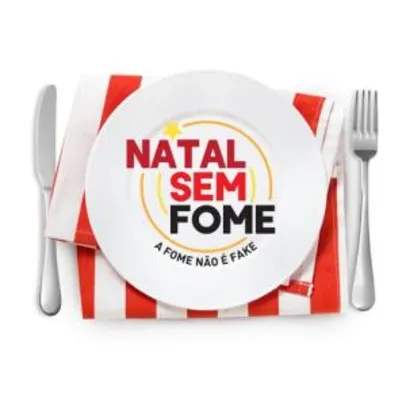 Prato de Comida Virtual – Natal Sem Fome