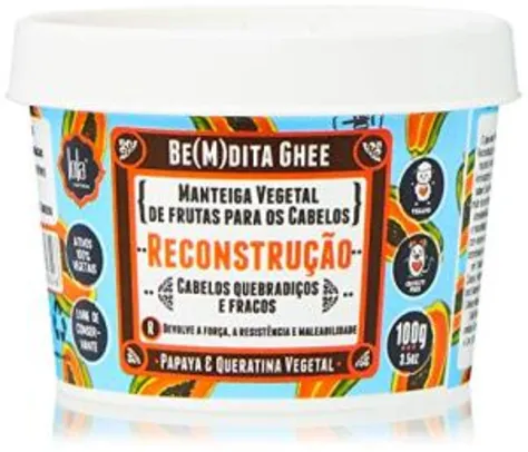 Be(M) Dita Ghee 100G - Reconstrução Papaia, Lola Cosmetics | R$12