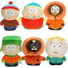 20cm South Park Boneco de pelúcia Stan Kyle Kenny Cartman