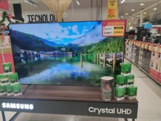 [Loja Física] [Extra - Guarulhos] TV LG 75 Samsung 4K Smart TU7020 CRYSTAL | R$ 5.849