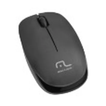 Mouse Sem Fio 2.4 Ghz 1200 Dpi Preto Usb Multilaser - MO251