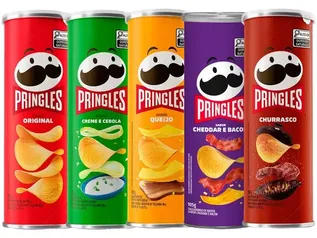 Kit Batata Pringles 5 Unidades 