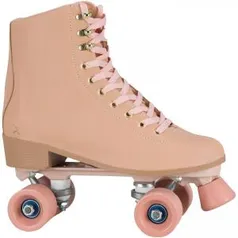 Patins 4 Rodas Retrô Oxer Algodão Doce R$260