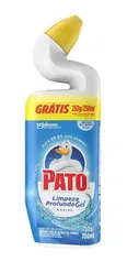 Limpador Sanitário Pato Gel Limpeza Profunda Marine - 750ml - R$ 12,15