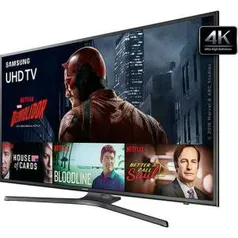 [AMERICANAS] Smart TV LED 55" Samsung KU6000 Ultra HD 4K com Conversor Digital - R$ 3.324,99 em 1x no CC