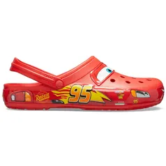 Sandália Crocs Lights Lightning McQueen Clog RED