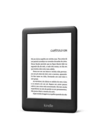 Kindle 10ª geração amazon tela 6” 4gb wi-fi - luz embutida preto R$256