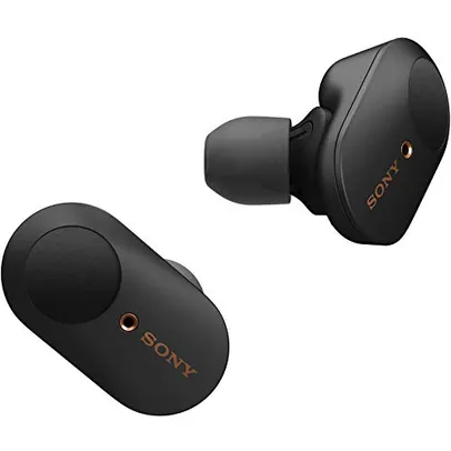 Fones de Ouvido Bluetooth Sem Fio Sony WF-1000XM3SMUC com Cancelamento de Ruído (Noise Cancelling), 