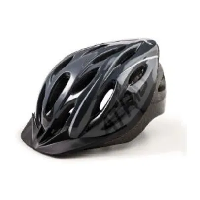 Capacete Atrio Mtb 2.0 Cinza/ Preto Com Led Tamanho M - Bi170