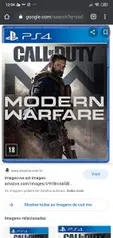 Call of Duty: Modern Warfare - PS4 - Digital R$ 149