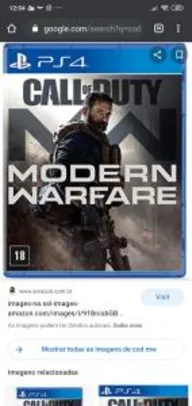 Call of Duty: Modern Warfare - PS4 - Digital R$ 149