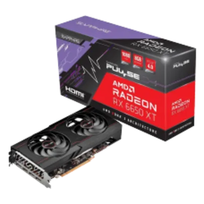 Placa de Vídeo Sapphire AMD Radeon RX 6650 XT PULSE, 8GB, GDDR6, FSR, Ray Tracing