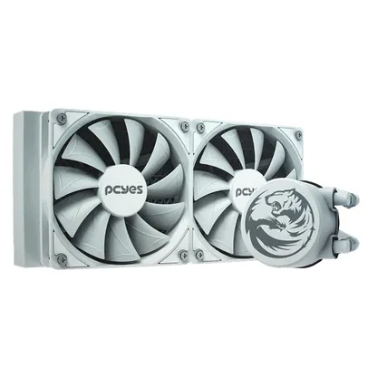 Water Cooler PCyes Sangue Frio 2 White, 240mm, Intel-AMD, PSF2240H40WHSL