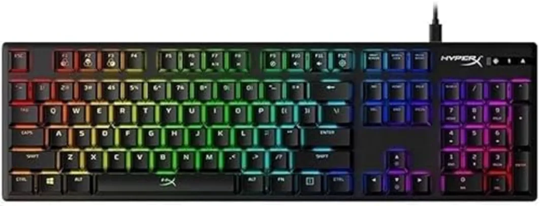 [prime]HyperX Alloy Origins - Mechanical Gaming Keyboard - HX Red (BR Layout)