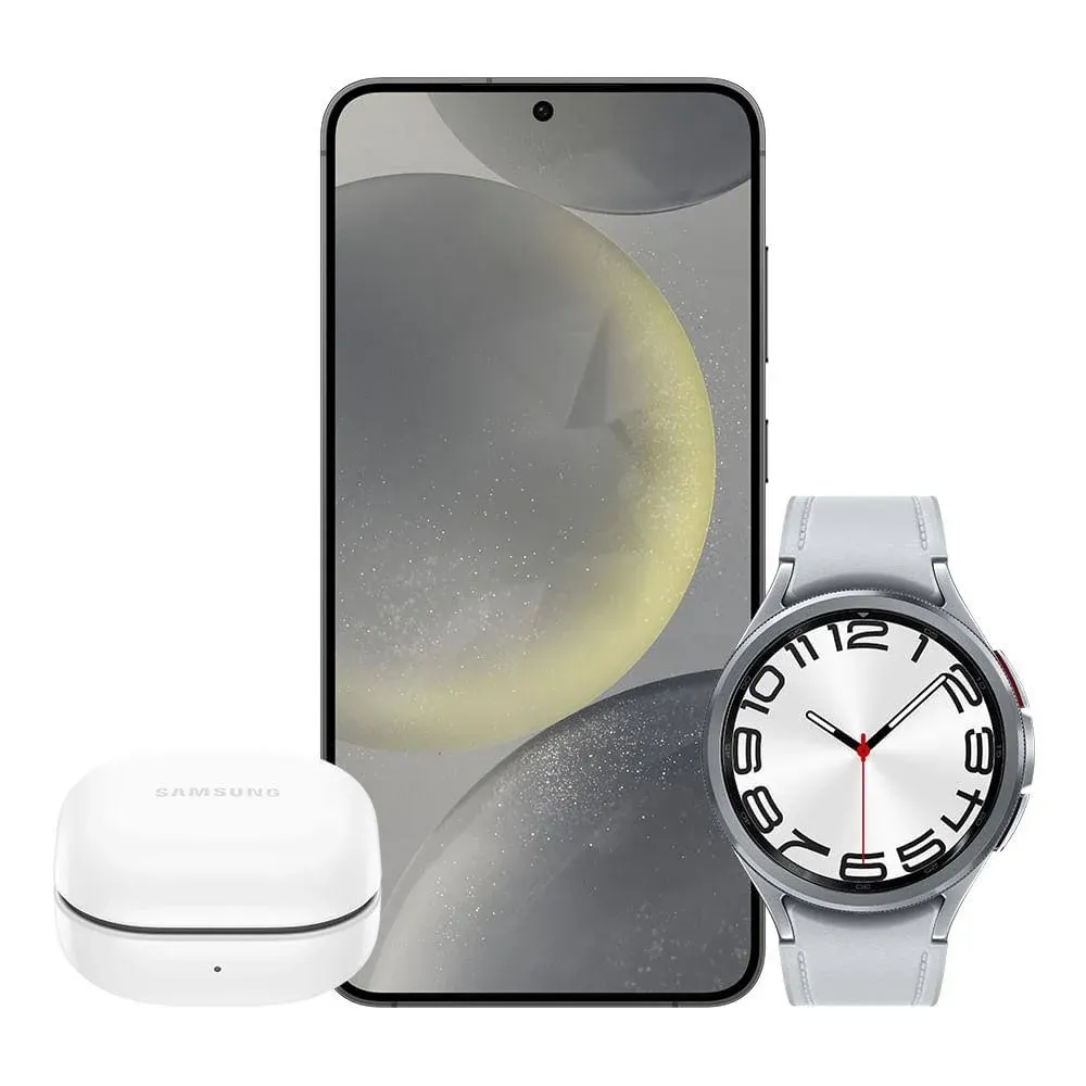 Imagem do produto Galaxy S24+ 512GB -  + Galaxy Watch6 Classic Lte 47mm -  + Galaxy Buds Fe - Grafite - Combo