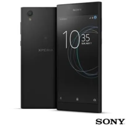 Xperia L1 Preto Sony com Tela de 5,5”, 4G, 16 GB e Câmera de 13 MP - R$711