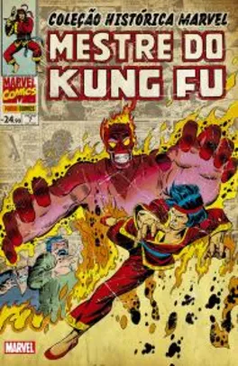 Mestre do Kung Fu - Volume 7. Coleção Histórica Marvel (Português) Capa comum