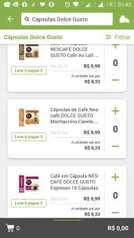 Cápsulas Dolce Gusto em super promoção (16 cap)