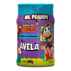 Creme de Amendoim Dr. Peanut Turma da Mônica Sabor Avelã 300g