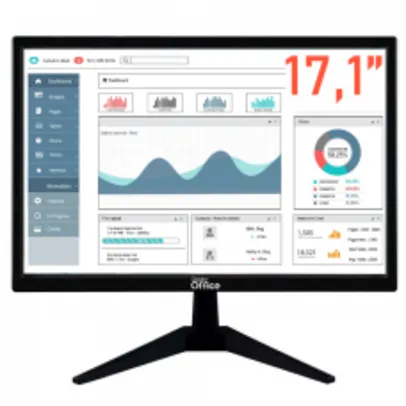 Monitor Dr. Office, 17.1 Pol, HD, 60Hz, HDMI/VGA, MDR-0502-17