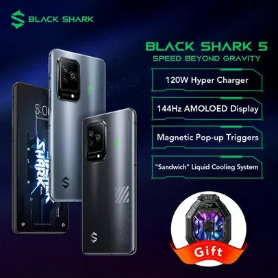 [21h] Smartphone Black Shark 5 5G 12GB RAM 256GB - Versão Global